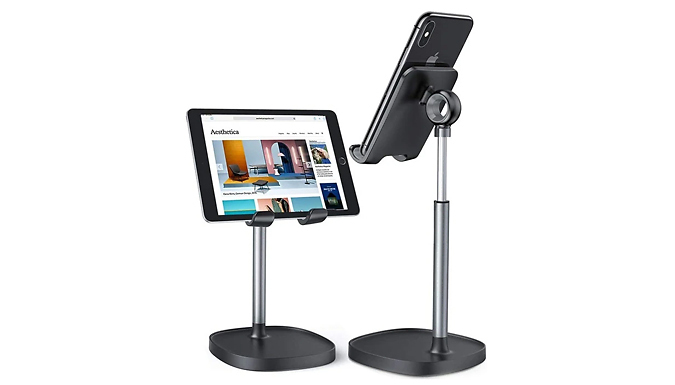 Adjustable Telescopic Extending Phone Stand - 2 Colours