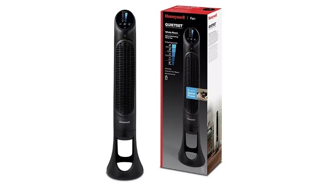 Honeywell QuietSet Oscillating Tower Fan
