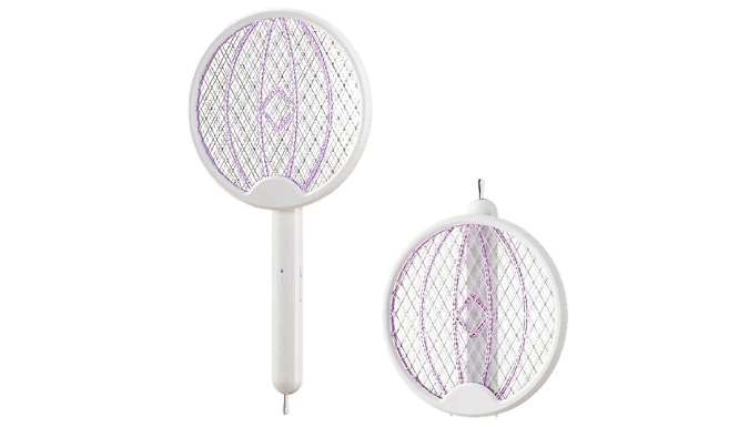 2-in-1 Rechargeable Mosquito Swatter