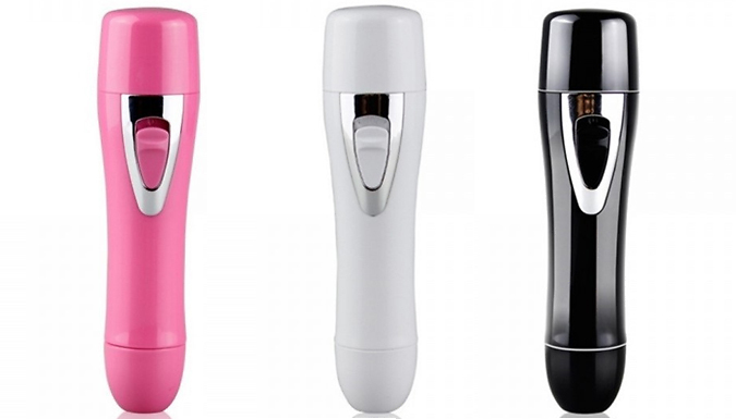 2-in-1 USB Portable Facial and Nose Hair Remover - 3 Colours from Go Groopie IE