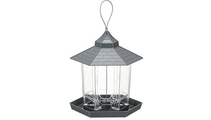 Bird Feeder with Canopy - 2 Colours