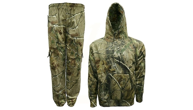 Men's Camouflage Full Tracksuit Set - 7 Sizes