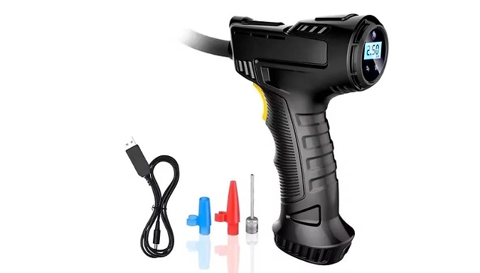 Wireless LCD Automatic Car Tyre Inflator