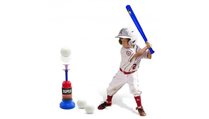 Automatic Baseball Launcher Set at Go Groopie