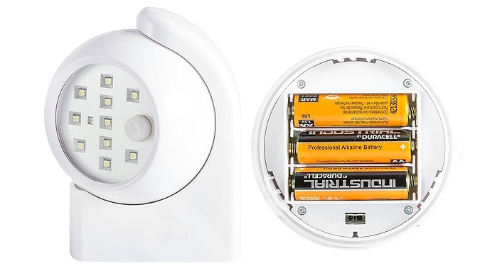 Wireless Motion Sensor LED Security Lights - 1, 2, 3 or 4