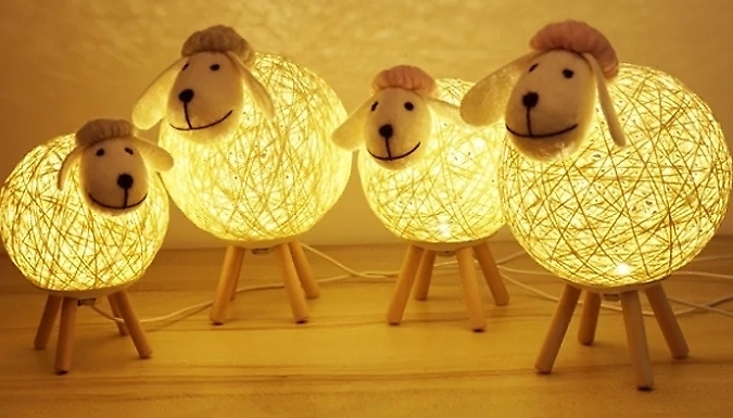Dimmable LED Sheep Shaped Lamps 3 Sizes