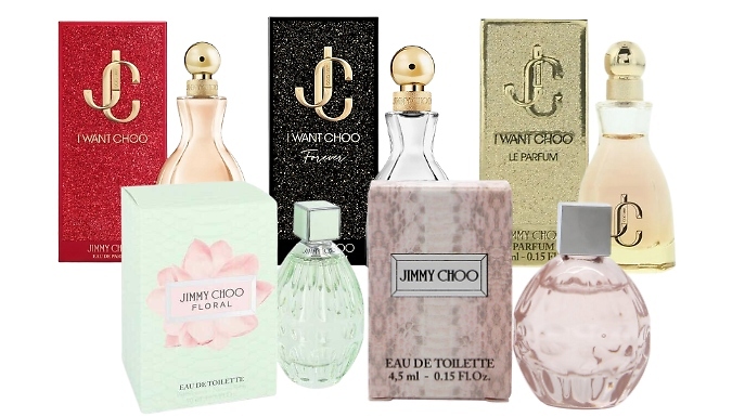 Jimmy Choo Miniature Collection Bundle - with Optional Coin Pouch