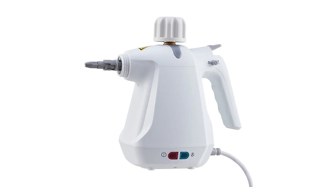 1000W White Handheld Steam Cleaner