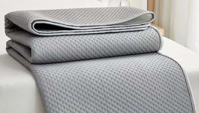 Waffle Ice-Bead Cooling Mattress Topper - 6 Colours, 4 Sizes!