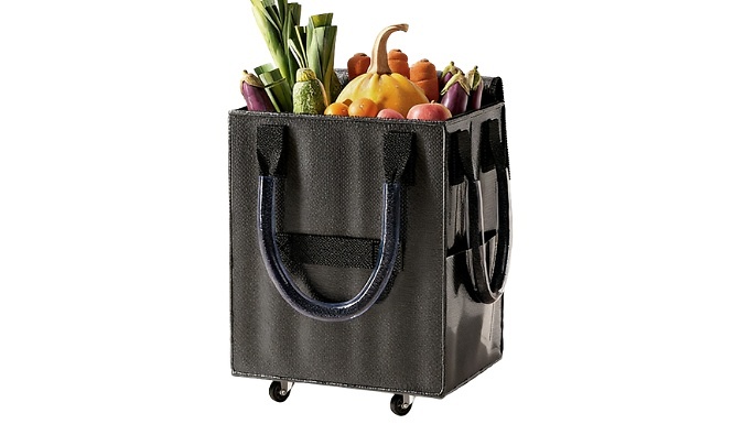 Folding Shopping Trolley Bag - 3 Colours!