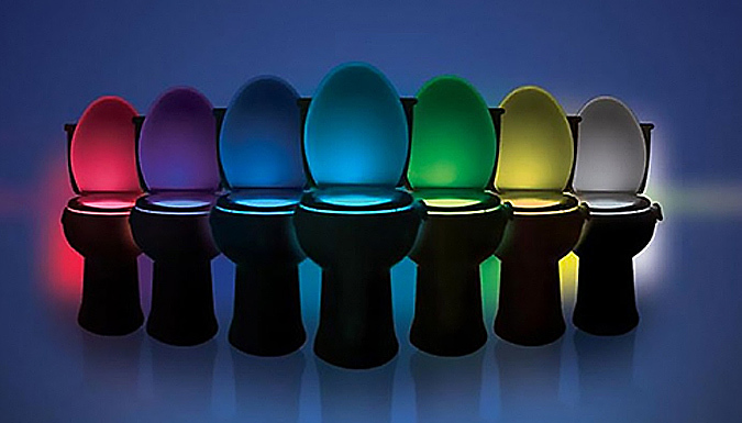 Supertrendinuk Motion Sensor Toilet Seat Night Light