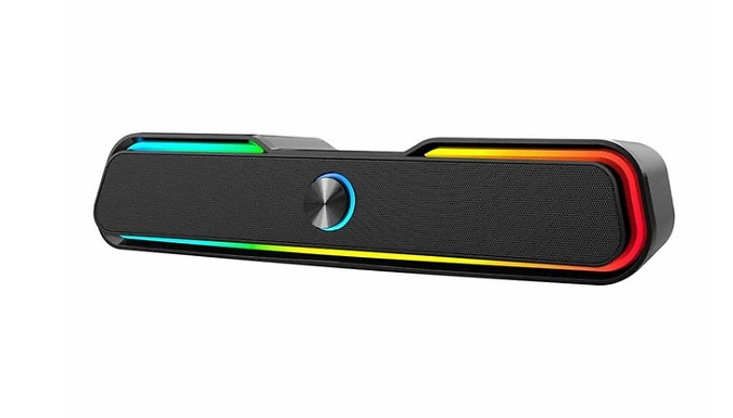 Red5 Gaming Soundbar - With Dynamic Colour-Changing Lights!