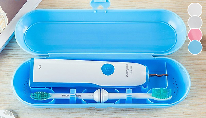 Benzbag 1 or 2 Electric Toothbrush Case - 4 Colours