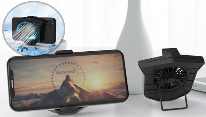 Whooptrading Mobile Phone Fan Cooler Compatible With Android & Apple