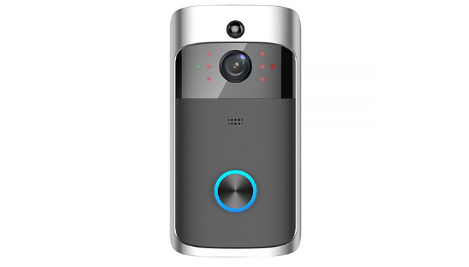 HD Video Wi-Fi Doorbell with Optional Chime & SD Card - 2 Colours