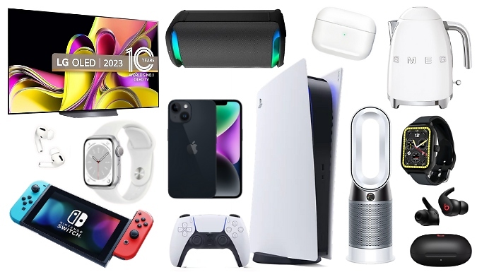 Ultimate Electronics Mystery Box - PS5, Nintendo Switch, Apple & More!