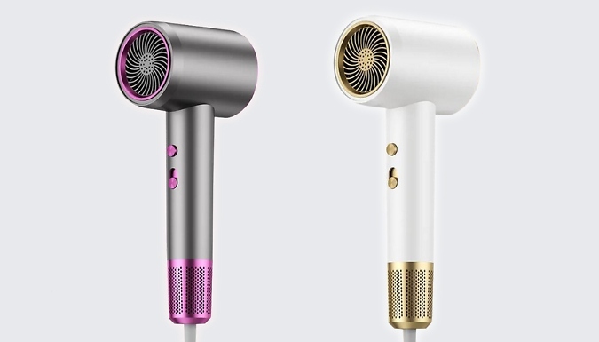 Hot & Cold Air Negative Ion Hair Dryer - 2 Colours