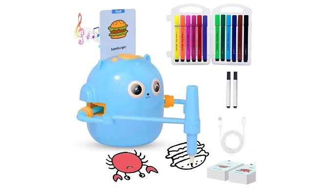 Smart Children's Drawing Robot - 2 Colours!