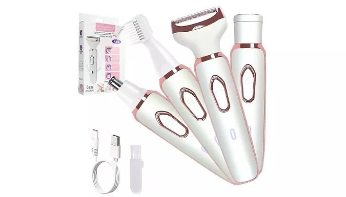 4 in 1 Electric Shaver for Women