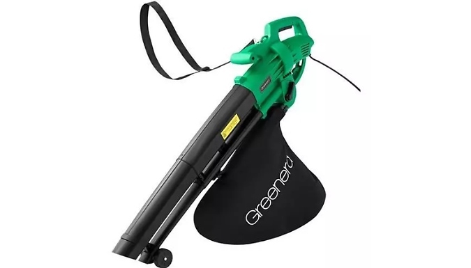 3000W 3-in-1 Leaf Blower, Garden Vacuum & Mulcher with 35L Bag at Go Groopie