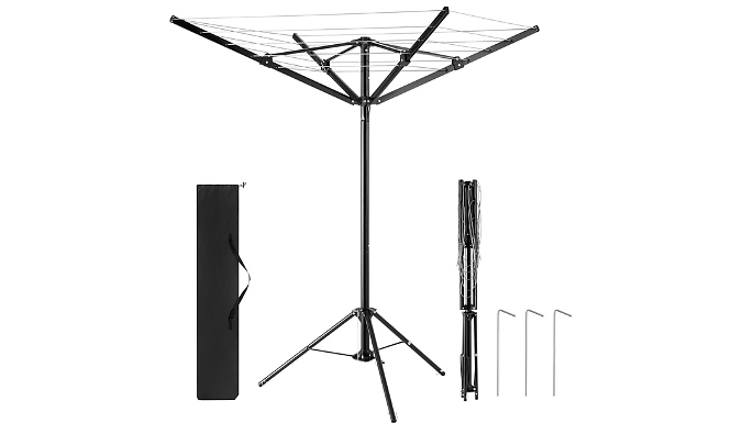 16m 4-Arm Rotary Washing Line
