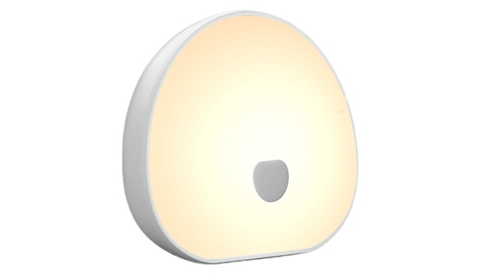 Touch-Control Colourful Night Light & Alarm - With 10 Soothing Sound Effects!