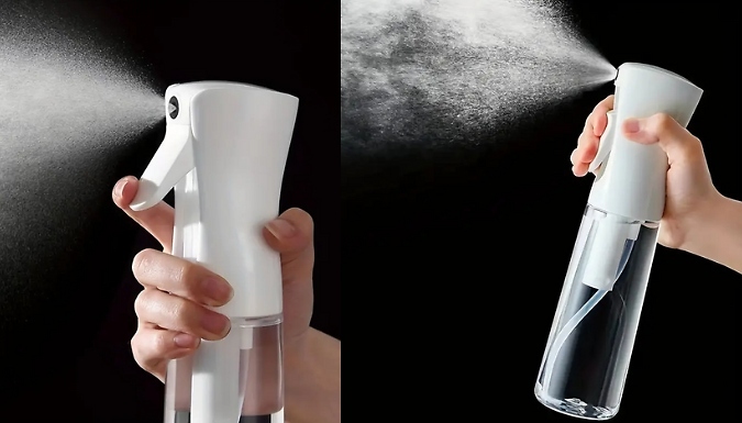 Multi-Functional Continuous Mist Spray Bottle