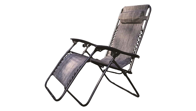 Reclining Sun Lounger Chair - with Headrest!