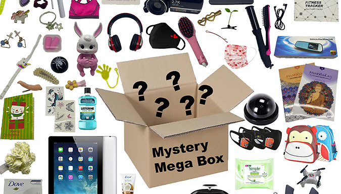 20-Item Mystery Mega Box - Home, Tech, Jewellery & More