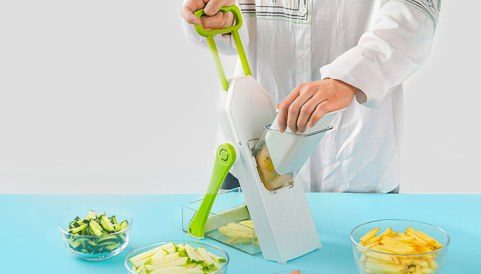 Multifunctional Vegetable Mandoline Cutter - 3 Colours