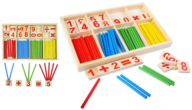 Wooden Montessori Early Learning Mathematics Board