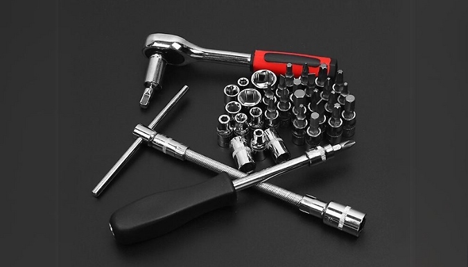 53-Piece Stainless Steel Auto Repair Kit