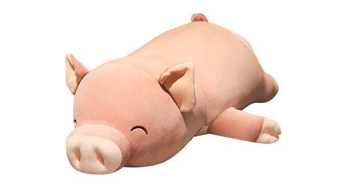 Giant Plush Pig Cushion - 2 Sizes