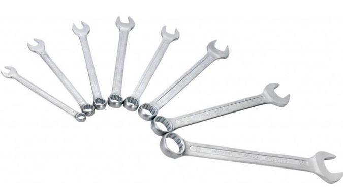 BENSON Combination 8 Piece Spanner Set