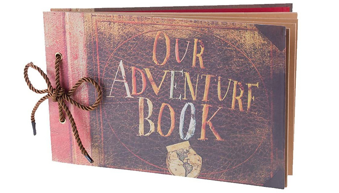 'Our Adventure Book' Scrapbook