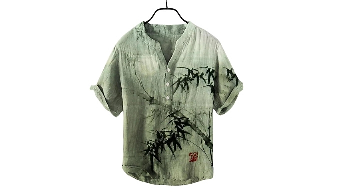 Printed Graphic Short Sleeve Shirt - 7 Designs & 8 Sizes