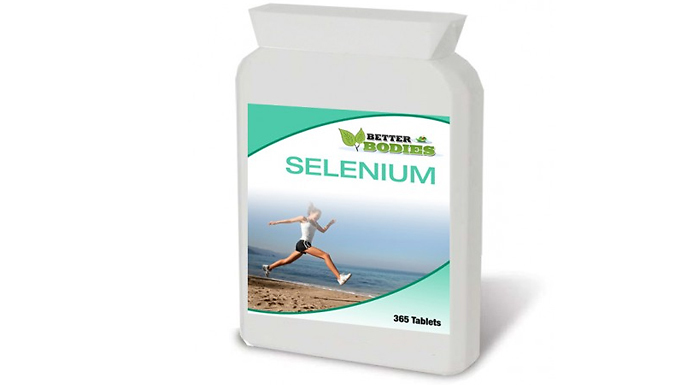 1-Year Supply of Selenium & Vitamins A+C+E 220mcg Tablets
