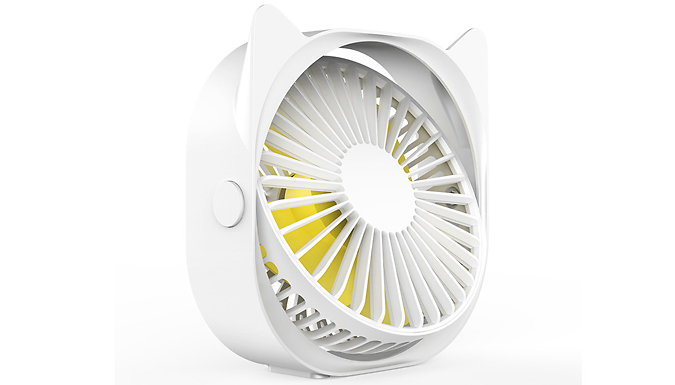 Portable Cooling Desktop Fan - 4 Colours