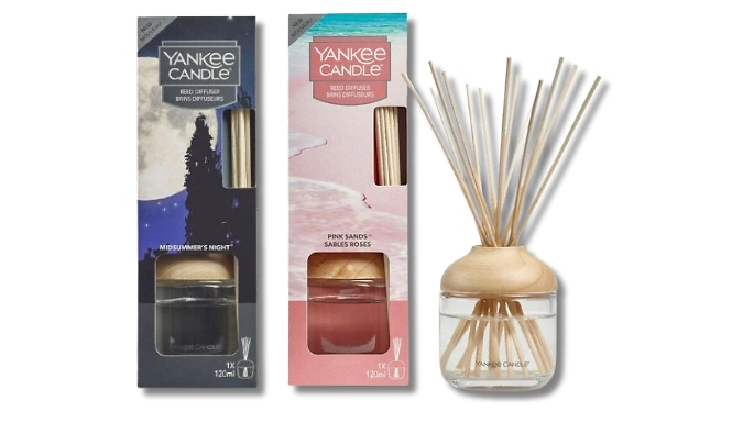 CLEARANCE! Yankee Candle Original Reed Diffuser - 2 Scents