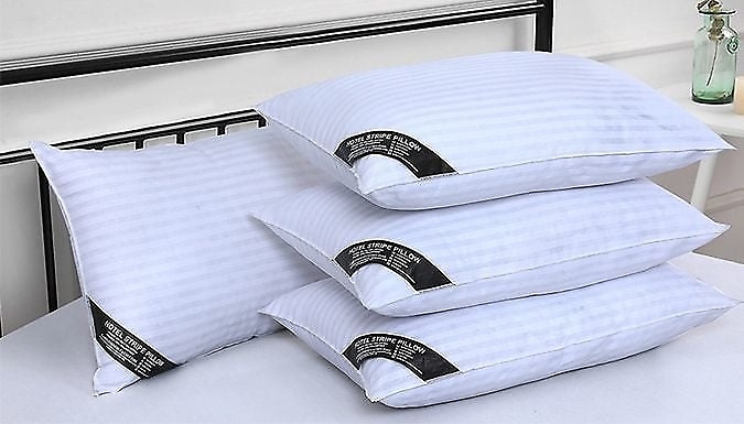 4-Pack of Striped Bounceback Pillows