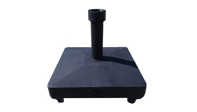 2-in-1 Portable Base with Lockable Wheels