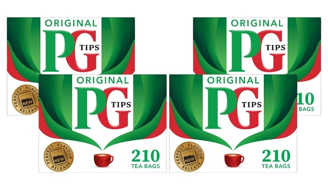 840 x Original PG Tips Tea Bags