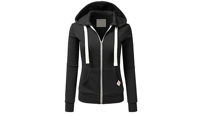 Women's Fitted Sports Hoodie - 4 Sizes & 5 Colours!