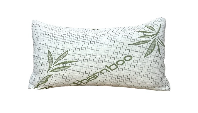 Anti Allergy Orthopaedic Bamboo Pillow - 1 or 2-Pack!