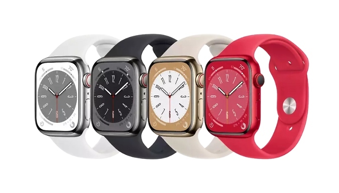 Apple Watch Series 8 - 2 Sizes, 4 Colours