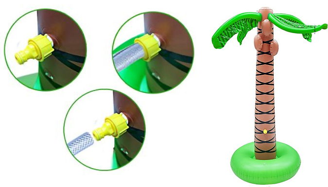 1.5m Inflatable Palm Tree Water Sprinkler