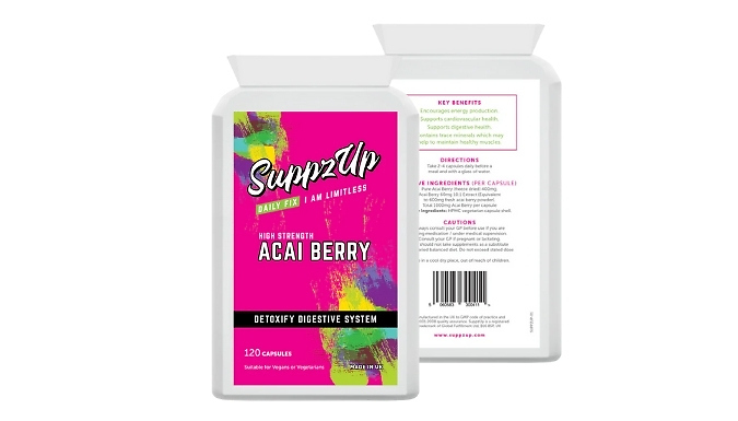 Energy-Boosting & Mental Clarity Acai Berry Capsules