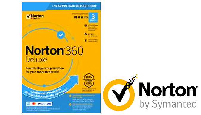 NORTON 360 Deluxe 2024 - 1 Year Subscription For 3 Devices at Go Groopie