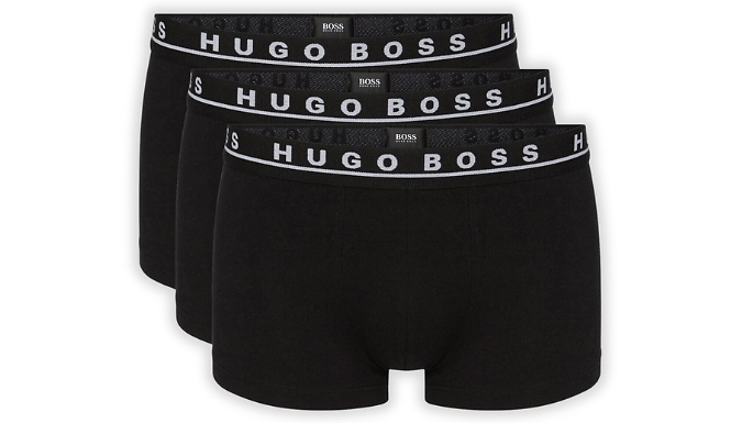 3-Pack of Hugo Boss Boxers - 2 Colour Options, 4 Sizes!