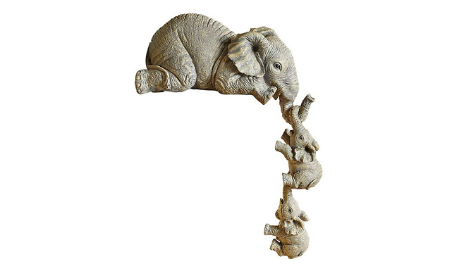 Mini Cute Elephant Figurine Set - 1 or 2